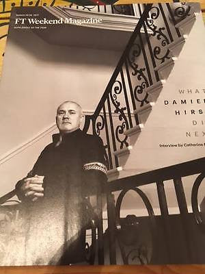 FT Weekend Magazine - March 2017 Damien Hirst Photo Interview Steve Coogan