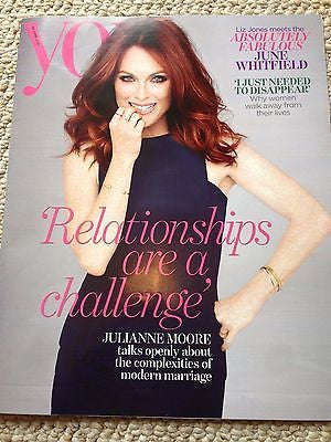 (UK) YOU MAGAZINE JUNE 2016 JULIANNE MOORE PHOTO COVER INTERVIEW