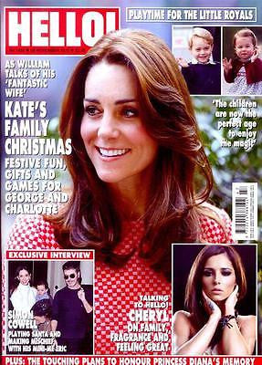 UK Hello! magazine - November 2016 Kate Middleton Prince George Family Christmas