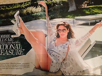 AYDA FIELD - ROBBIE WILLIAMS LEANNE BEST Photo Cover Interview You Magazine 2016