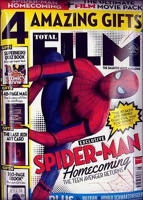 Total Film Magazine August 2017 Spider-Man Homecoming & Free Last Jedi Art Card