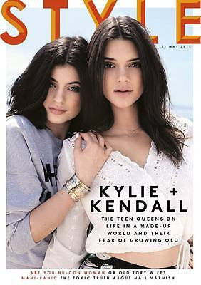UK STYLE MAGAZINE - KENDALL & KYLIE JENNER PHOTO COVER INTERVIEW - MAY 2015