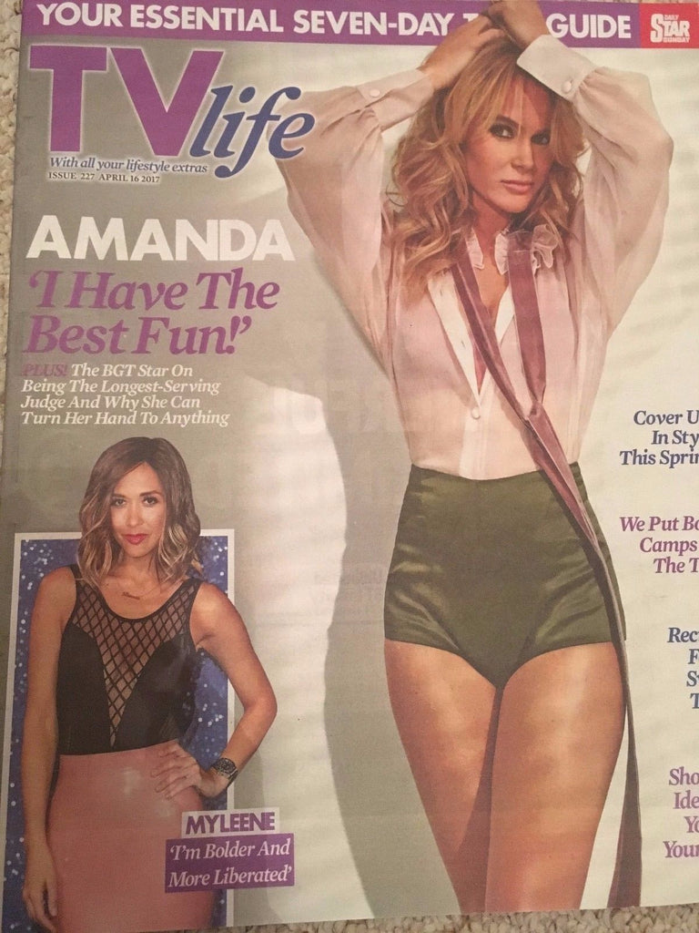 TV Life Magazine April 2017 Amanda Holden Marnie Simpson Adam Thomas