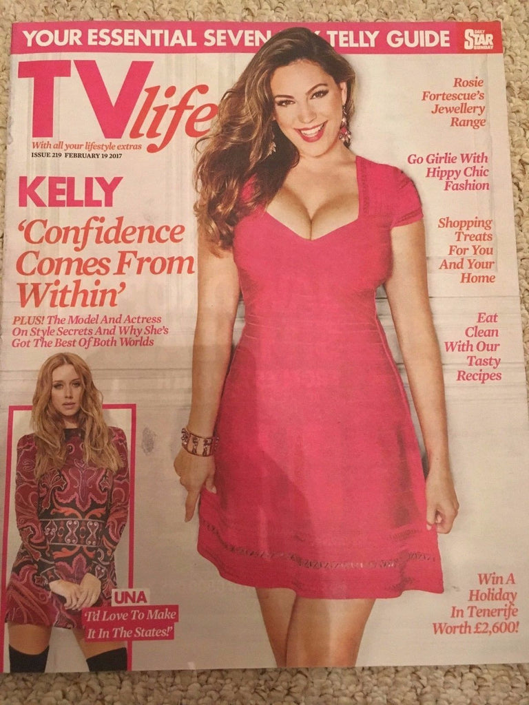 TV Life Magazine February 2017 - Kelly Brook Una Healy Rob Mallard