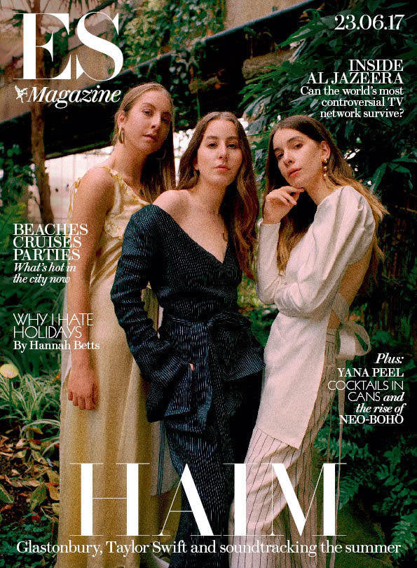 ES Magazine - Haim Cover And Interviews - One Day Publication Only