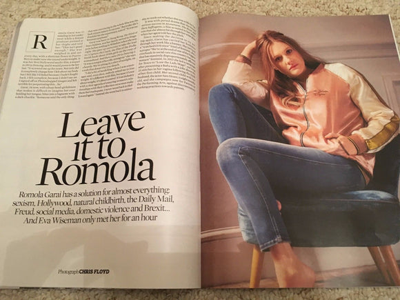 PRINCE Paisley Park Romola Garai Interview UK Observer Magazine April 2017