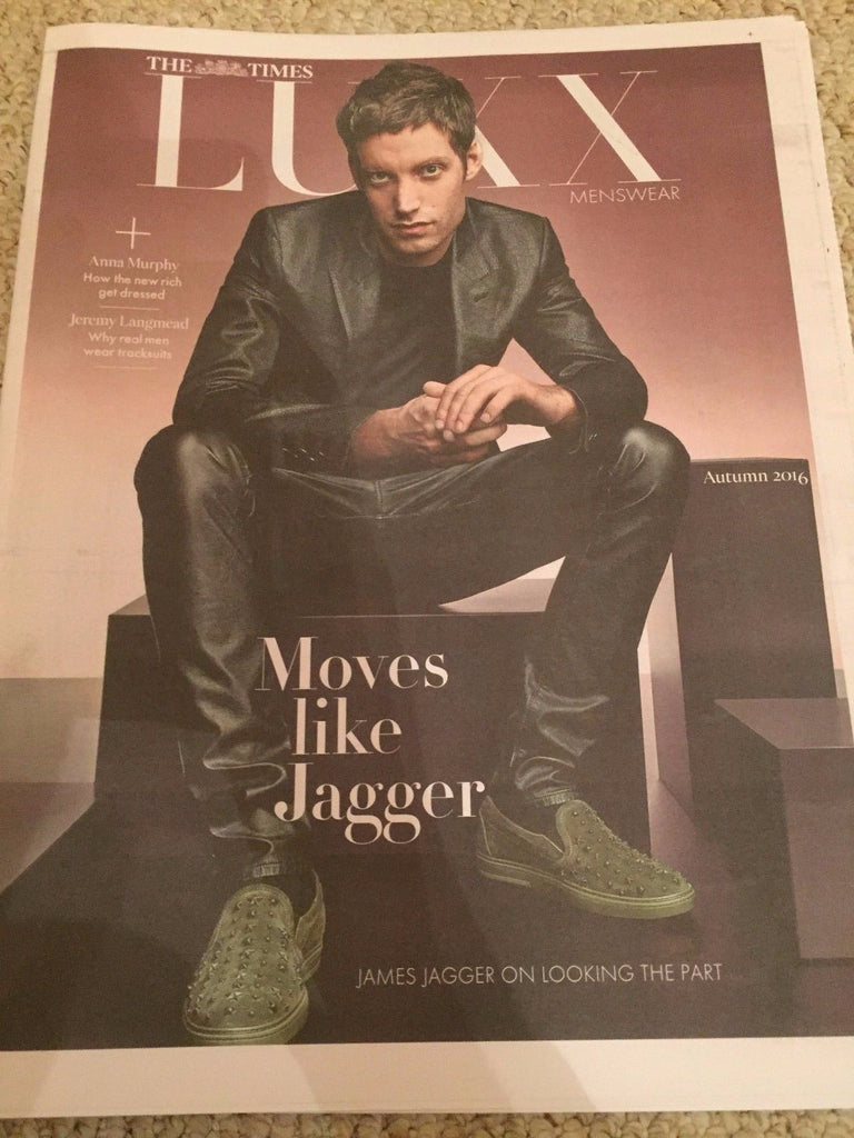 Mick JAMES JAGGER - Jared Leto Photo Cover Times Luxx Interview October 2016