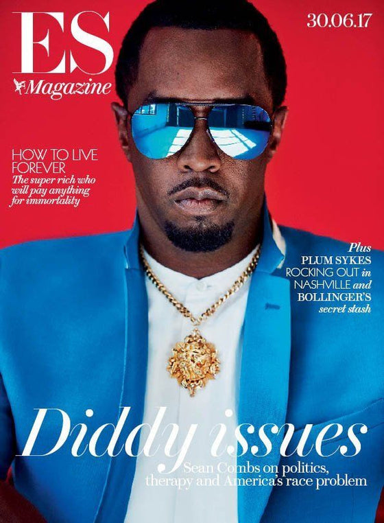 ES Magazine 30th June 2017 Sean Combs P. Diddy UK Cover Exclusive Interview