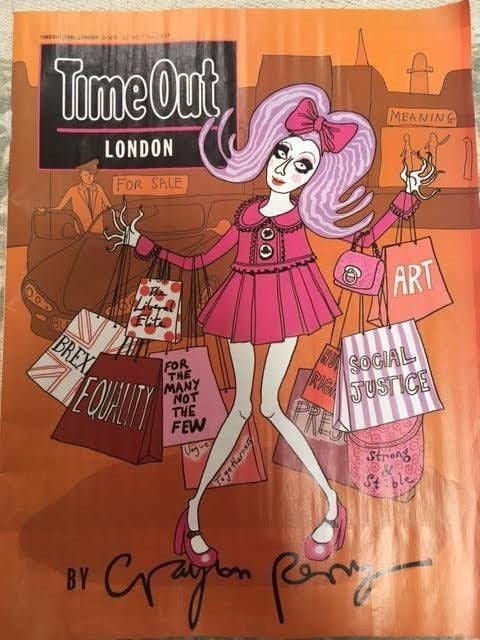 Time Out Magazine June 2017 Grayson Perry Taylor Mac Rachel Weisz Richard Dawson