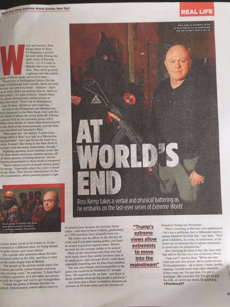 SUN TV Magazine 07/2017 MyAnna Buring Ross Kemp Gemma Godfrey Danny Miller