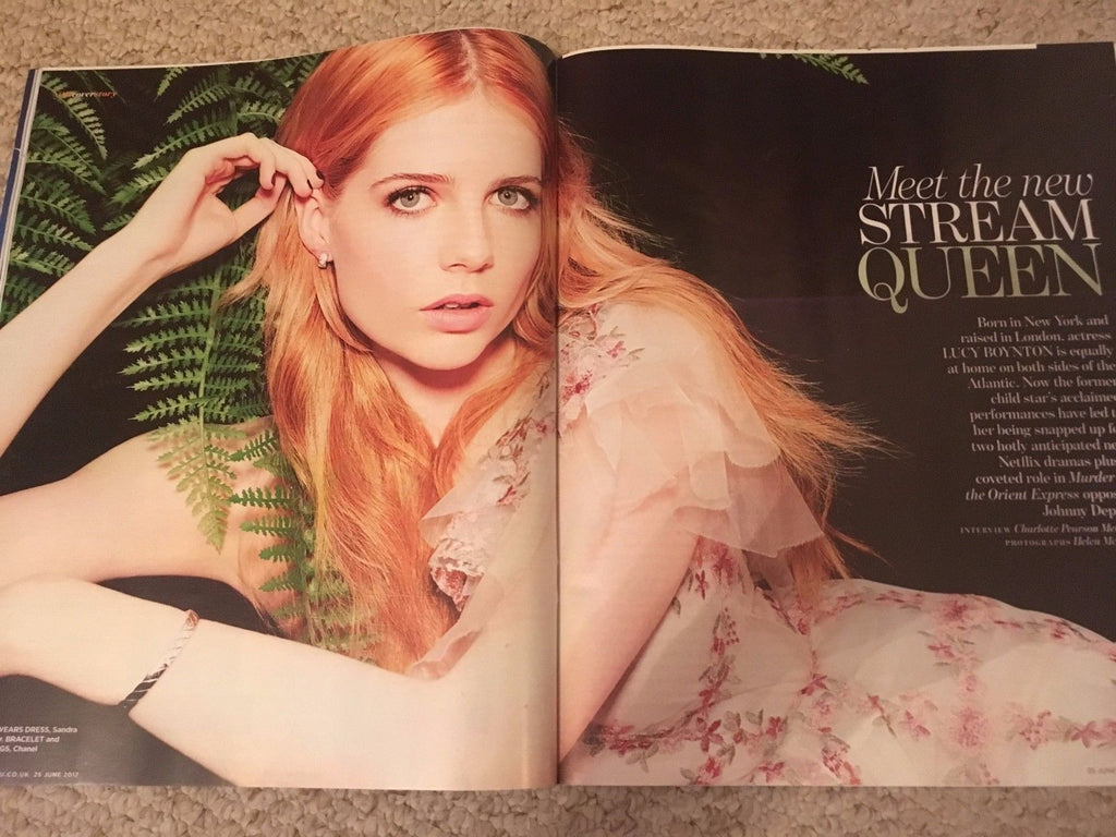 LUCY BOYNTON Harry & Izzy Judd McFly Geri Horner You UK magazine 25th June 2017
