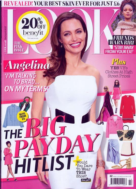 UK Look Magazine April 2017 Angelina Jolie - I'm Talking to Brad on My Terms