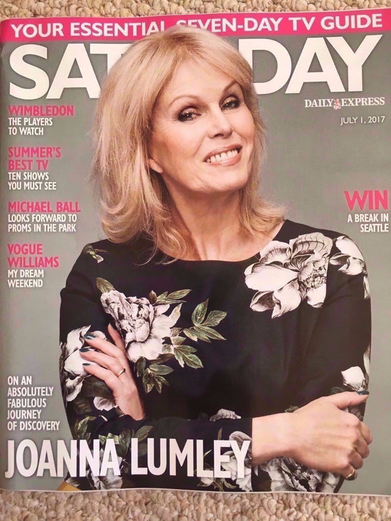 SATURDAY Magazine July 2017 Joanna Lumley Gerry Marsden Michael Ball Tom Burke