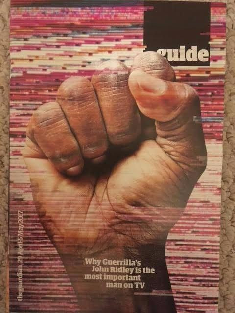 UK Guardian Guide Magazine April 2017 John Ridley Guerrilla Cover Interview