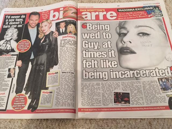 Madonna World Exclusive Photo Interview March 2015