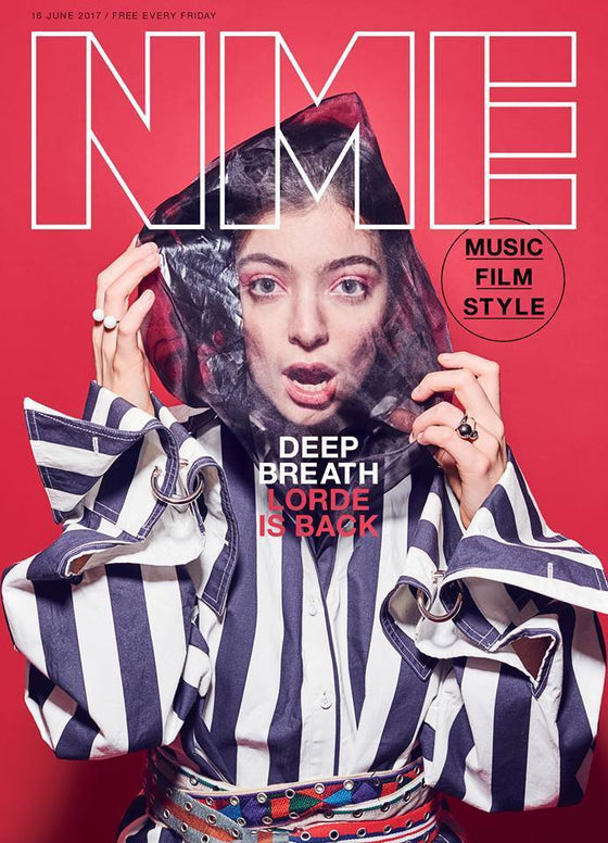NME Magazine June 2017 - Lorde Photo Cover Interview - Lorde is Back!