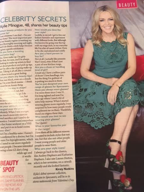 SATURDAY Magazine 2/2017 AMANDA REDMAN Kylie Minogue HELEN FLANAGAN Robson Green