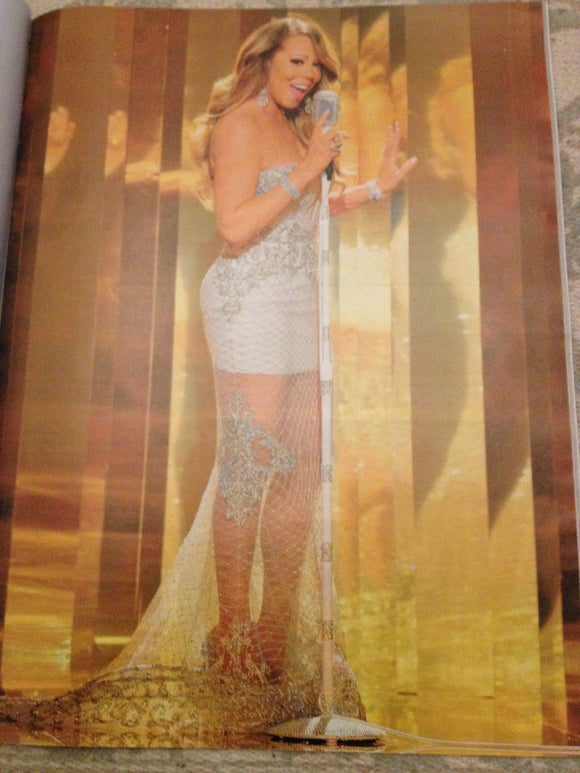 UK Mariah Carey Observer Magazine Cover April 2014 The Art Of Letting Go Promo
