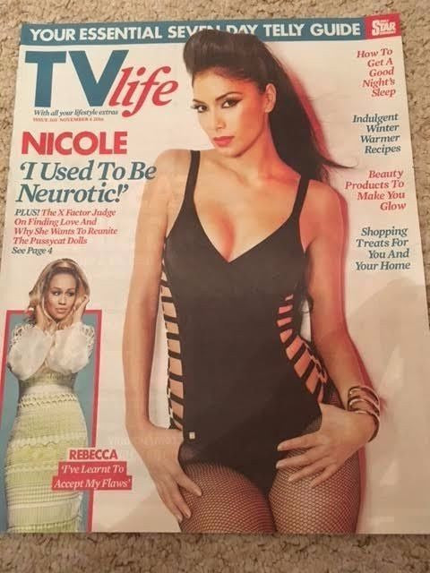 TV LIFE MAGAZINE November 2016 Nicole Scherzinger Rebecca Ferguson Max Whitlock