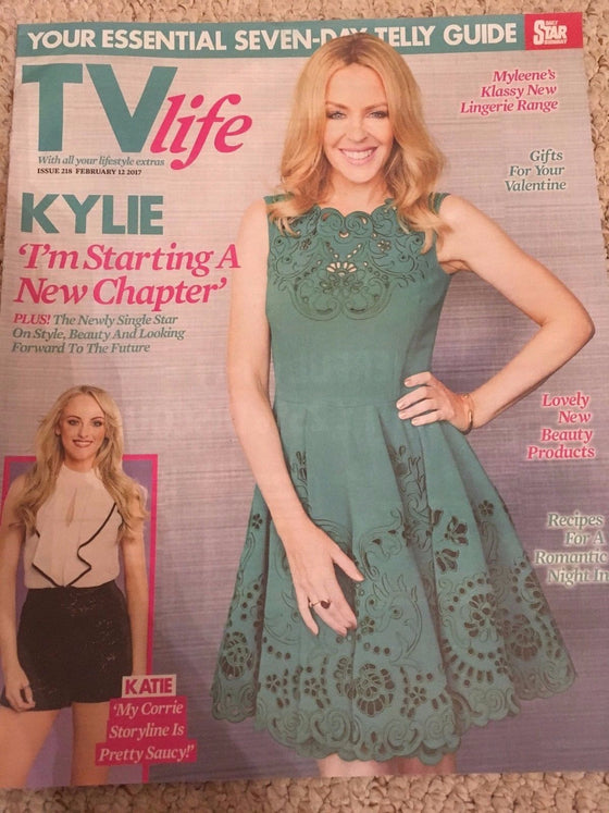 TV Life Magazine February 12 2017 Kylie Minogue interview