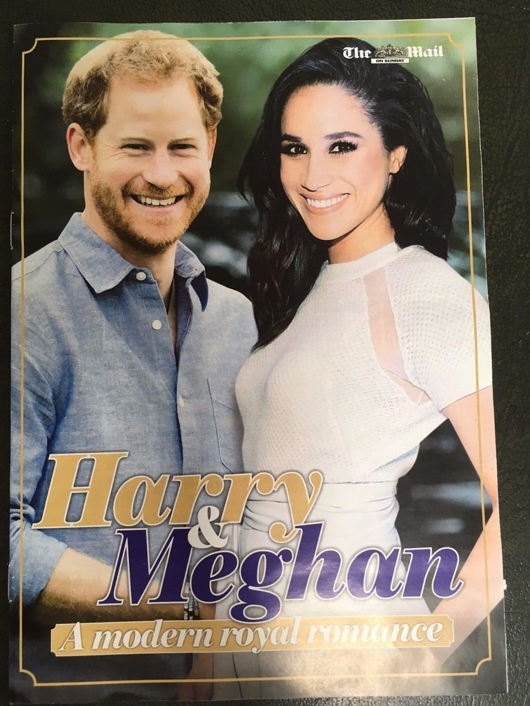 PRINCE HARRY & MEGHAN MARKLE - Mail on Sunday magazine 9th July 2017