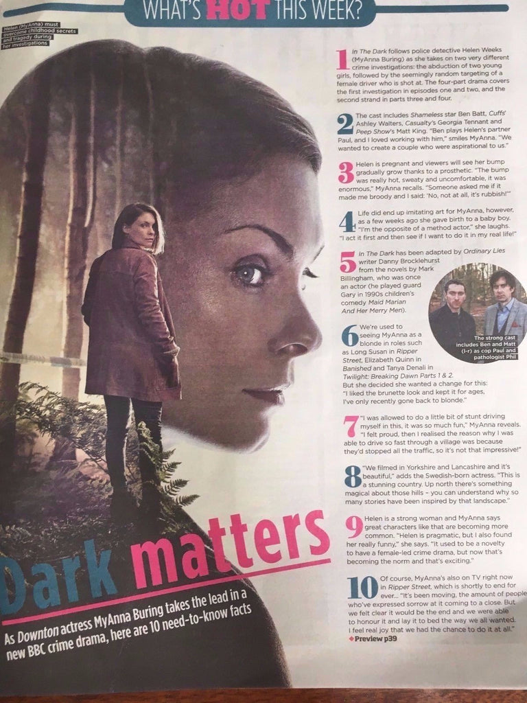 SUN TV Magazine 07/2017 MyAnna Buring Ross Kemp Gemma Godfrey Danny Miller