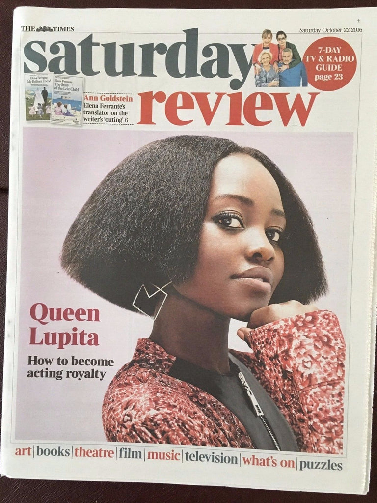 LUPITA NYONG'O Photo Interview Times Review October 2016 NEW - ALAN BENNETT