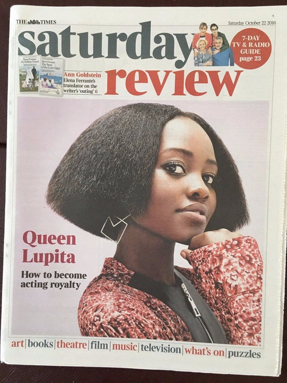 LUPITA NYONG'O Photo Interview Times Review October 2016 NEW - ALAN BENNETT
