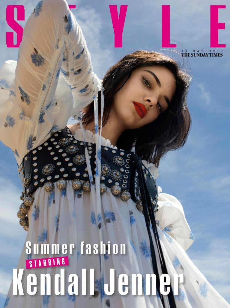 KENDALL JENNER - Cover Story The Sunday Times Style UK magazine 14th May 2017