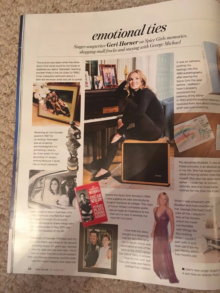 LUCY BOYNTON Harry & Izzy Judd McFly Geri Horner You UK magazine 25th June 2017