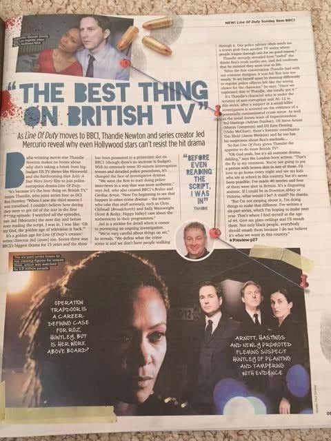 SUN TV Magazine 03/2017 Brendan O'Carroll Mrs Brown David Suchet Thandie Newton