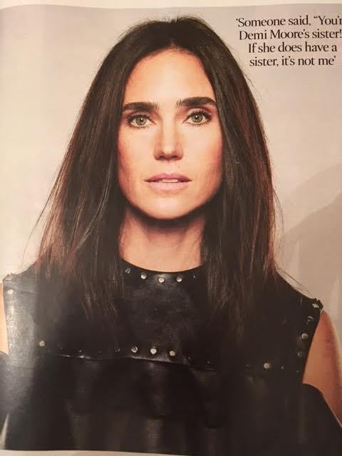 UK TIMES MAGAZINE 10/2016 JENNIFER CONNELLY interview TERRY O'NEILL FAYE DUNAWAY
