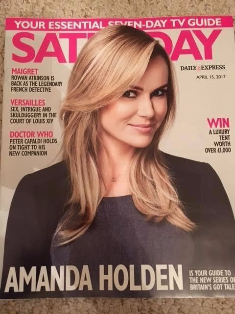 SATURDAY Magazine 04/17 AMANDA HOLDEN Fern Britton STEVE HARLEY Alexander Vlahos