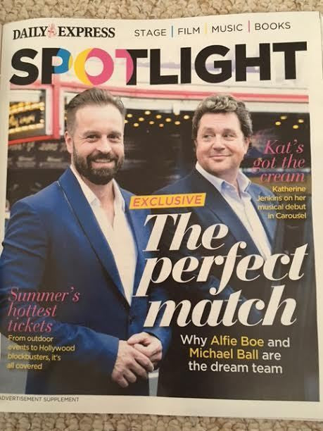 SATURDAY Magazine 3/2017 ALFIE BOE Michael Ball Katherine Jenkins Angela Scanlon