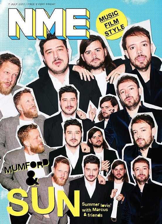 NME Magazine 7th July 2017 Mumford And Sons Cover Interview