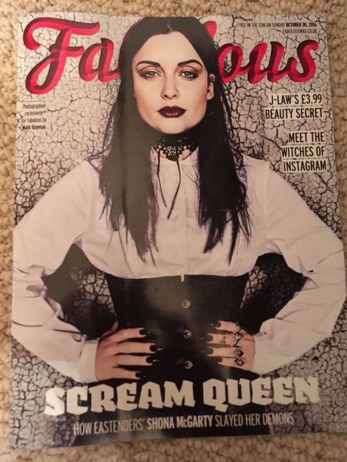 FABULOUS Magazine October 2016 SHONA McGARTY Shakin' Stevens GAZ BEADLE