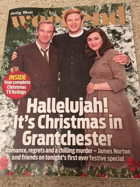 WEEKEND MAGAZINE 12/2016 ROBSON GREEN James Norton GRANTCHESTER David Suchet