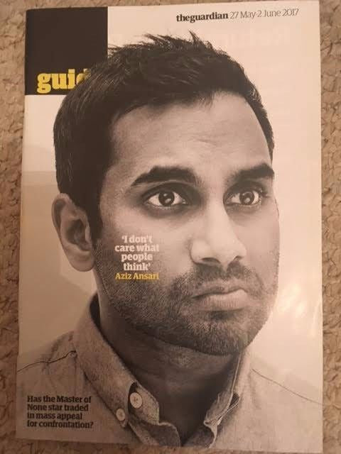 UK Guardian Guide Magazine May 2017 Aziz Ansari Matthew Rhys Keri Russell
