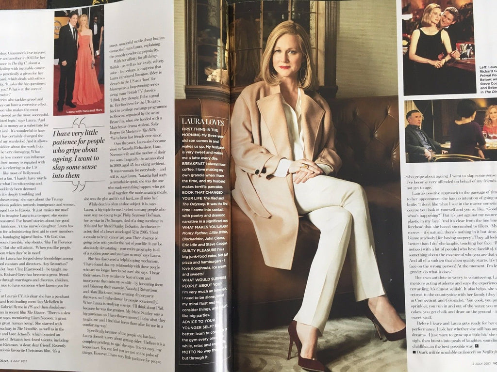 UK You Magazine 2nd July 2017 Laura Linney Cover Story Interview