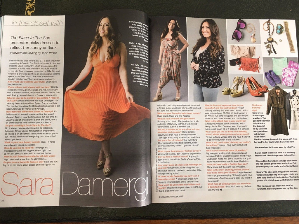 S Express Magazine 7/2017 Sara Damergi Isabelle Huppert Katie Derham Carl Palmer