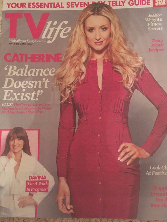 TV Life Magazine June 25 2017 Catherine Tyldesley Davina McCall Jamie Bamber