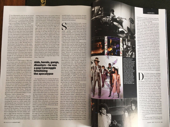 UK GQ Magazine August 2017 Prince - Heroes Special