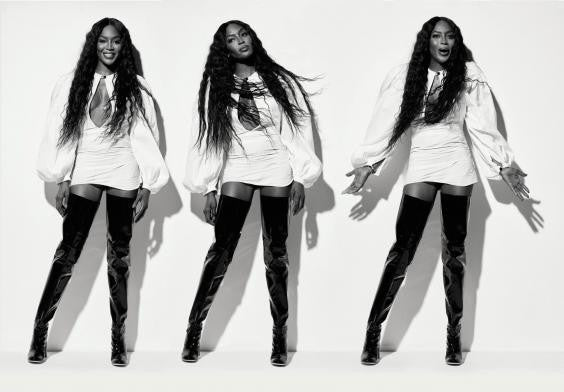 NAOMI CAMPBELL Photo Cover 2 interview London ES MAGAZINE May 2017