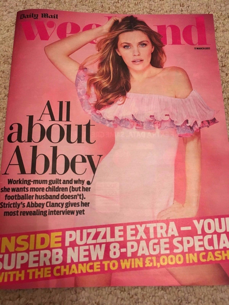 WEEKEND MAGAZINE 03/17 ABBEY CLANCY Jenny Seagrove MIKE OLDFIELD Susan Hampshire