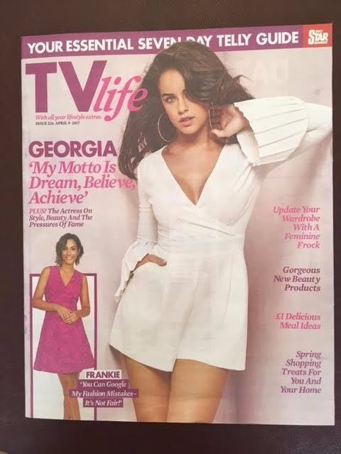 TV Life Magazine April 2017 Georgia May Foote Frankie Bridge Courtney Green