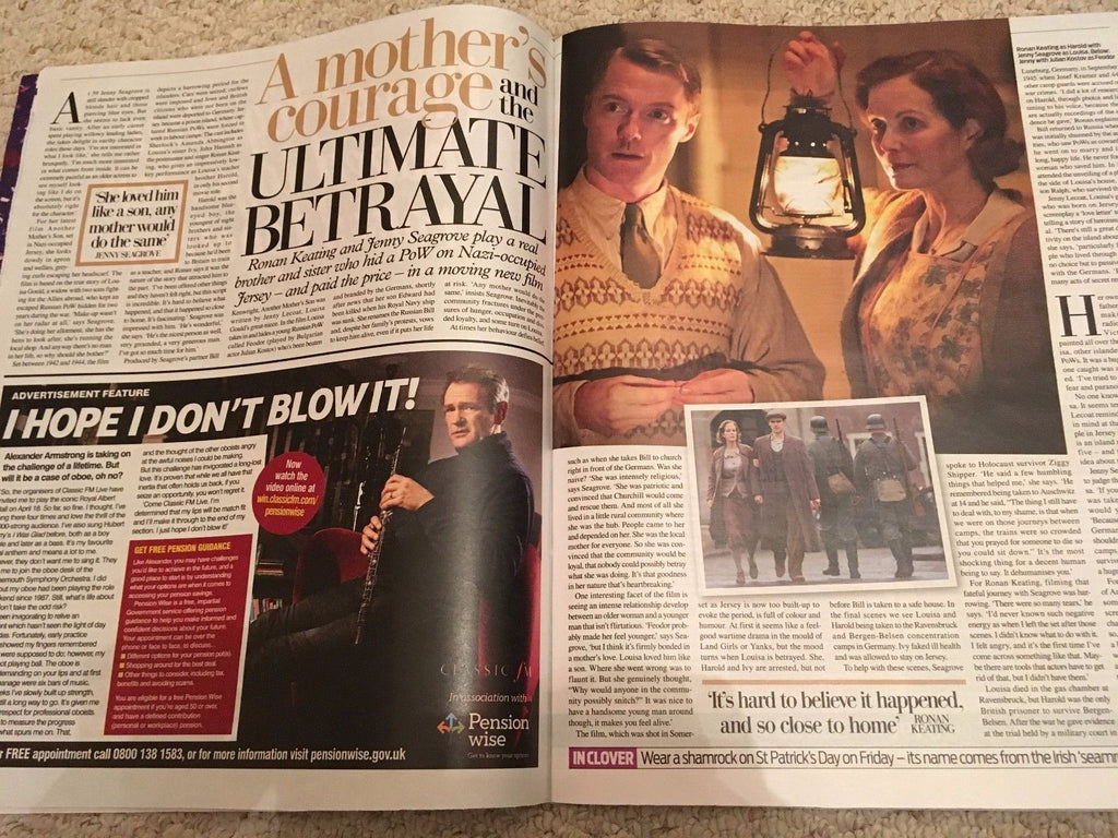 Weekend Magazine March 2017 Reese Witherspoon Ronan Keating Alexander Dreymon