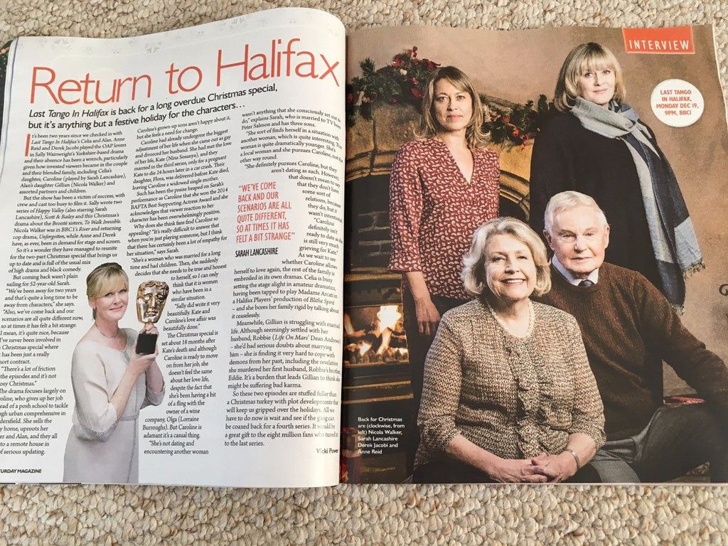 SATURDAY Magazine 12/2016 CHERYL Sarah Lancashire MUD Rob Davis SARAH PARISH