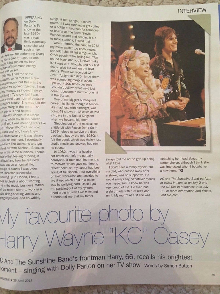 S Magazine June 2017 Gareth Gates Diane Keaton Harry Wayne "KC" Casey EL James