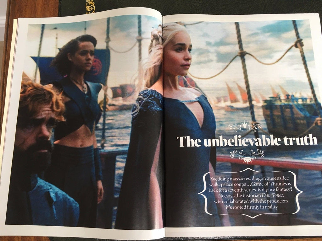 UK Sunday Times magazine 9 July 2017 Alice Cooper Game of Thrones Cindy Crawford