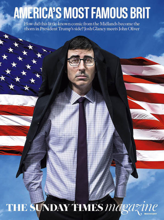 UK Sunday Times Magazine 5 March 2017 John Oliver India Hicks Anna Chancellor